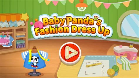 baby panda's fashion dress up game